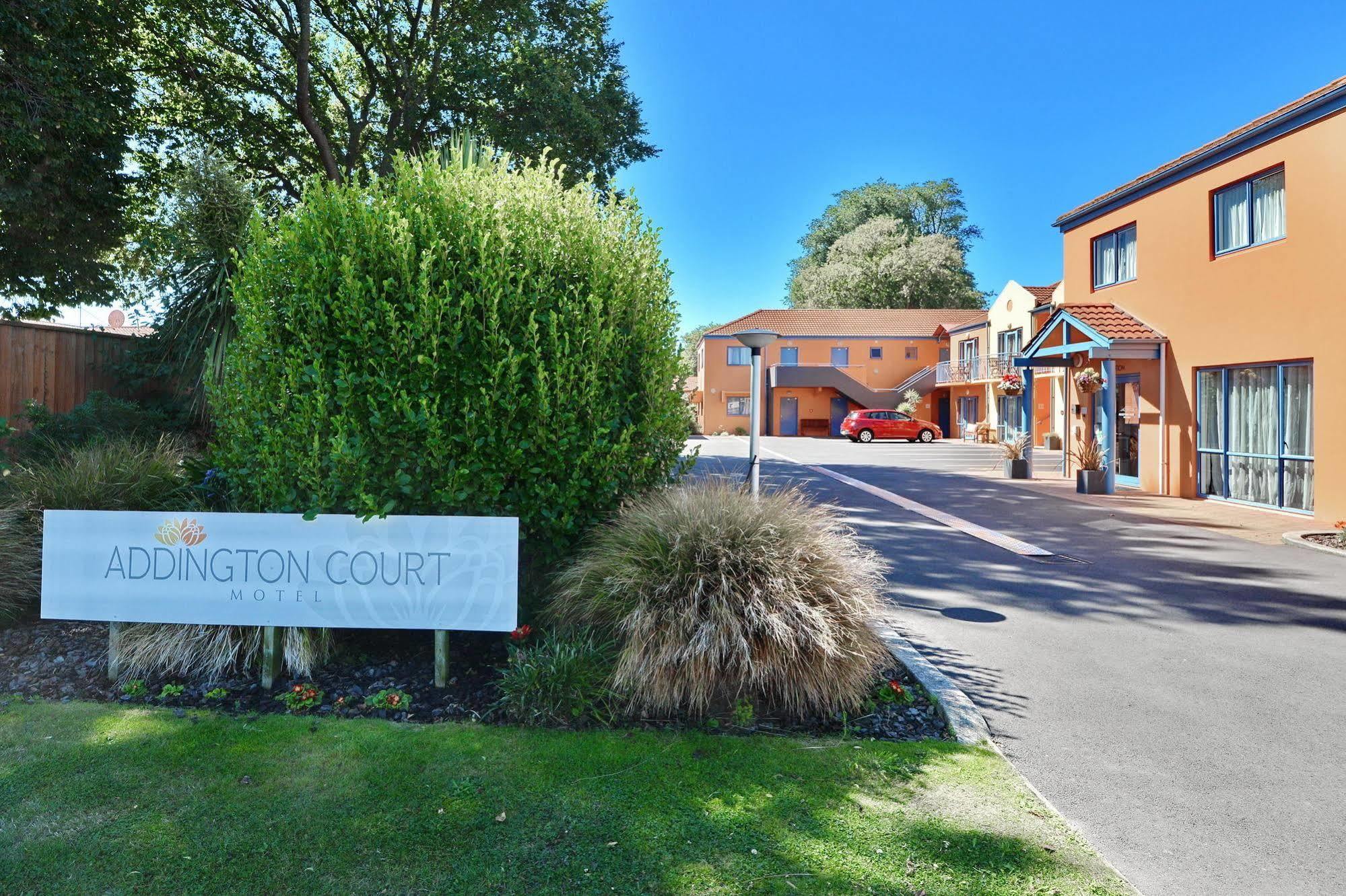 Addington Court Motel Christchurch Exterior foto